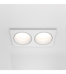 Flush-mounted hermetic lamps - Maytoni Zoom Concealed 2xGU10 50W IP65 White DL033-2-02W - product 3