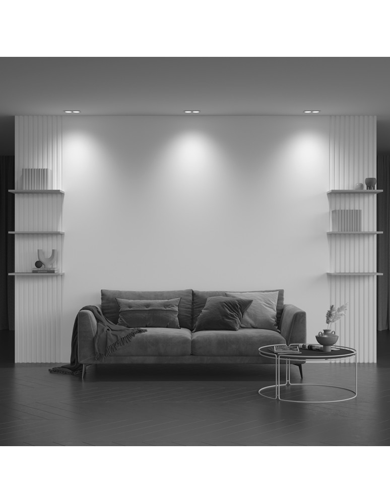 Flush-mounted hermetic lamps - Maytoni Zoom Concealed 2xGU10 50W IP65 White DL033-2-02W - product kolory-swiatla.pl 7