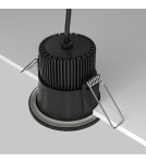 Flush-mounted hermetic lamps - Maytoni Zoom Flush Mount LED 6W 370lm 3000K IP65 Black DL034-01-06W3K-D-B - product 4