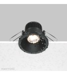 Flush-mounted hermetic lamps - Maytoni Zoom Flush Mount LED 6W 370lm 3000K IP65 Black DL034-01-06W3K-D-B - product 5