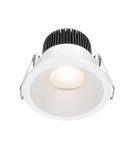 Flush-mounted hermetic lamps - Maytoni Zoom flush mount LED 6W 470lm 3000K IP65 White DL034-01-06W3K-W. - product 1