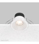 Flush-mounted hermetic lamps - Maytoni Zoom flush mount LED 6W 470lm 3000K IP65 White DL034-01-06W3K-W. - product 5