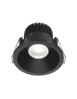 Maytoni Zoom Flush Mount LED 6W 410lm 4000K IP65 Black DL034-01-06W4K-B