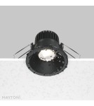 Flush-mounted hermetic lamps - Maytoni Zoom Flush Mount LED 6W 410lm 4000K IP65 Black DL034-01-06W4K-B - product 5