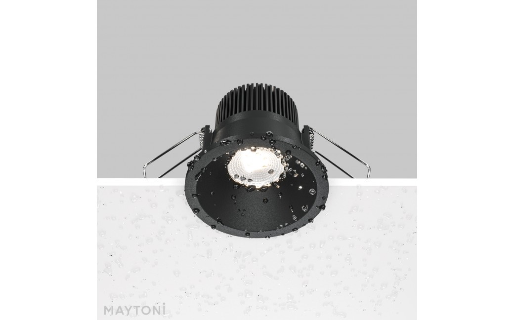 Maytoni Zoom Podtynkowa LED 6W 410lm 4000K IP65 Black DL034-01-06W4K-B