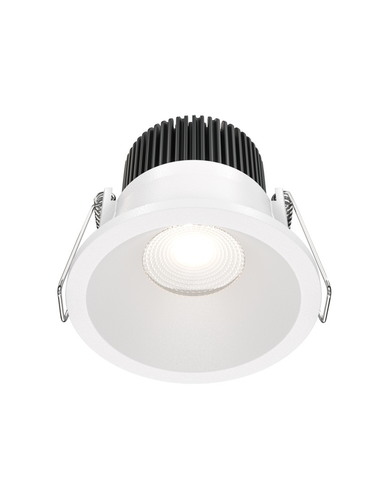 Flush-mounted hermetic lamps - Maytoni Zoom Flush Mount LED 6W 440lm 4000K IP65 White DL034-01-06W4K-D-W - product kolory-swiatla.pl 1