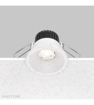 Flush-mounted hermetic lamps - Maytoni Zoom flush mount LED 6W 480lm 4000K IP65 White DL034-01-06W4K-W. - product 5