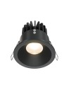 Maytoni Zoom LED flush mount 12W 890lm 3000K IP65 Black DL034-L12W3K-D-B