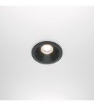 Flush-mounted hermetic lamps - Maytoni Zoom LED flush mount 12W 890lm 3000K IP65 Black DL034-L12W3K-D-B - product 3