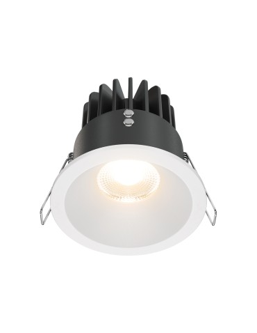 Maytoni Zoom LED flush mount 12W 910lm 3000K IP65 White DL034-L12W3K-D-W.