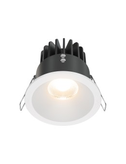 Maytoni Zoom Podtynkowa LED 12W 910lm 3000K IP65 Biały DL034-L12W3K-D-W