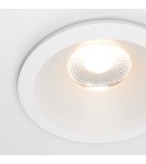 Flush-mounted hermetic lamps - Maytoni Zoom LED flush mount 12W 910lm 3000K IP65 White DL034-L12W3K-D-W. - product 2