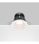 Flush-mounted hermetic lamps - Maytoni Zoom LED flush mount 12W 910lm 3000K IP65 White DL034-L12W3K-D-W. - product 5