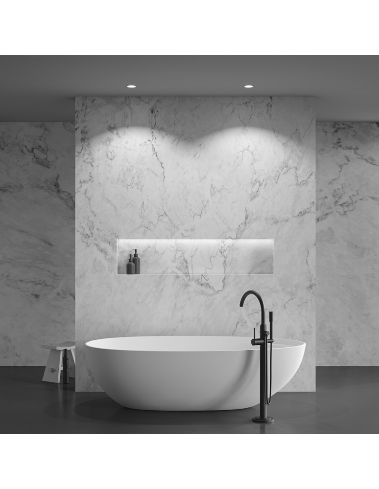 Flush-mounted hermetic lamps - Maytoni Zoom LED flush mount 12W 910lm 3000K IP65 White DL034-L12W3K-D-W. - product kolory-swiatla.pl 7