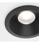 Flush-mounted hermetic lamps - Maytoni Zoom LED flush mount 12W 930lm 4000K IP65 Black DL034-L12W4K-D-B - product 2