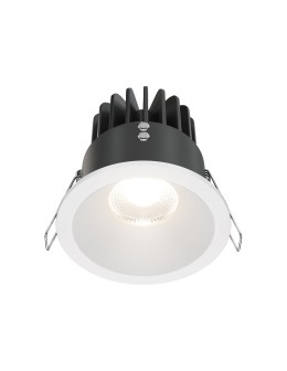 Maytoni Zoom LED flush mount 12W 990lm 4000K IP65 White DL034-L12W4K-D-W.