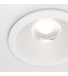 Flush-mounted hermetic lamps - Maytoni Zoom LED flush mount 12W 990lm 4000K IP65 White DL034-L12W4K-D-W. - product 2