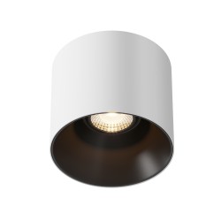 Maytoni Alfa LED Lampa Sufitowa LED 15W 1200lm 3000K Biały, Czarny C064CL-01-15W3K-D-RD-WB