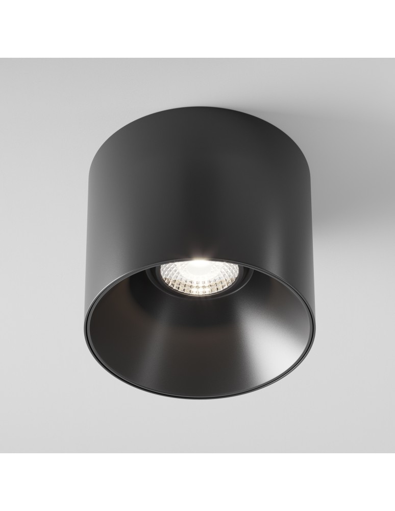 LED ceiling luminaires - Maytoni Alfa LED 15W 1280lm 4000K Black C064CL-01-15W4K-RD-B LED Ceiling Lamp. - product kolory-swiatla.pl 3