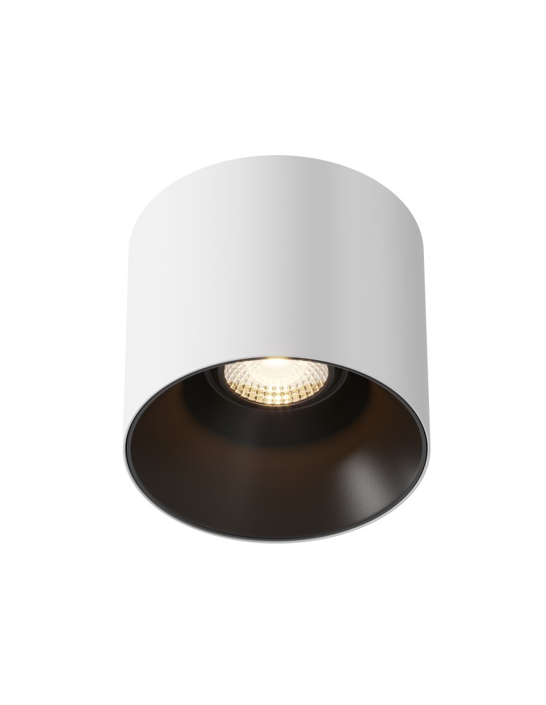LED ceiling luminaires - Maytoni Alfa LED Ceiling Lamp 25W 2000lm 3000K White, Black C064CL-01-25W3K-D-RD-WB - product kolory-swiatla.pl 1