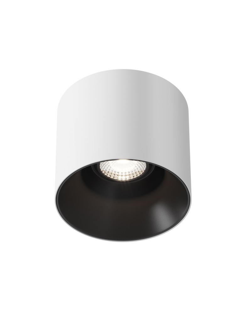 LED ceiling luminaires - Maytoni Alfa LED Ceiling Lamp 25W 2130lm 4000K White, Black C064CL-01-25W4K-RD-WB - product kolory-swiatla.pl 1