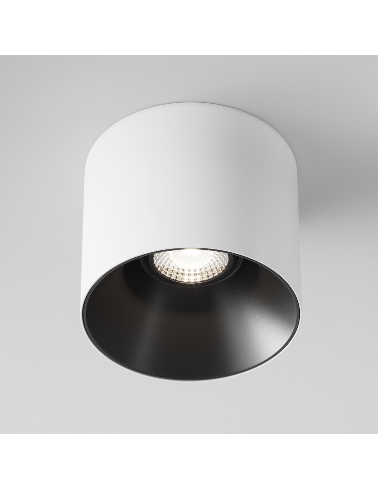 LED ceiling luminaires - Maytoni Alfa LED Ceiling Lamp 25W 2130lm 4000K White, Black C064CL-01-25W4K-RD-WB - product kolory-swiatla.pl 3