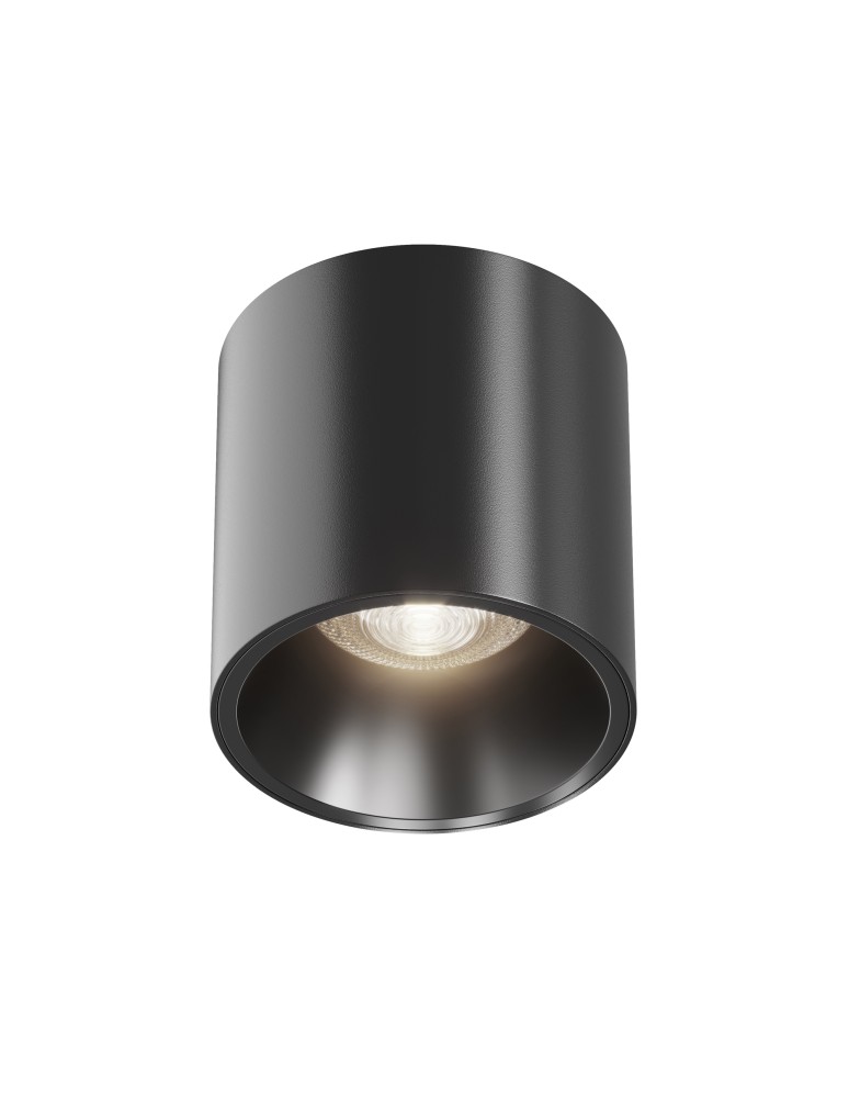 LED ceiling luminaires - Maytoni Alfa LED Ceiling Lamp 12W 900lm 4000K Black C064CL-L12B4K-D. - product kolory-swiatla.pl 1