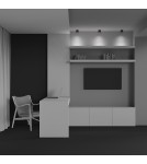 LED ceiling luminaires - Maytoni Alfa LED Ceiling Lamp 12W 900lm 4000K Black C064CL-L12B4K-D. - product 5