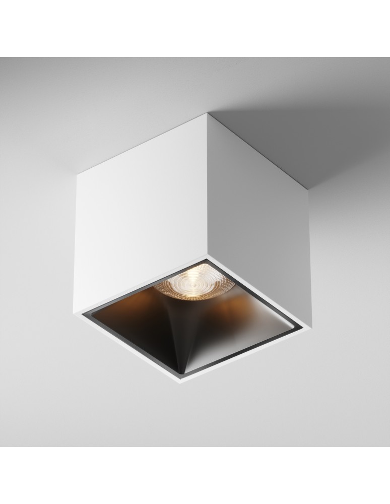LED ceiling luminaires - Maytoni Alfa LED Ceiling Lamp 12W 840lm 3000K White C065CL-L12W3K-D. - product kolory-swiatla.pl 3