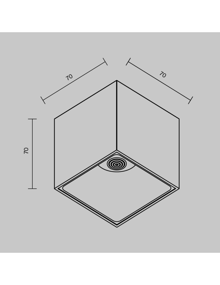 LED ceiling luminaires - Maytoni Alfa LED Ceiling Lamp 12W 900lm 4000K White C065CL-L12W4K-D. - product kolory-swiatla.pl 4