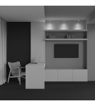 LED ceiling luminaires - Maytoni Alfa LED Ceiling Lamp 12W 900lm 4000K White, Black C064CL-L12W4K - product 5