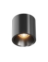 Maytoni Alfa LED Lampa Sufitowa LED 12W 840lm 3000K Black C064CL-L12B3K