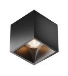 LED ceiling luminaires - Maytoni Alfa LED Ceiling Lamp 12W 840lm 3000K Black C065CL-L12B3K. - product 1