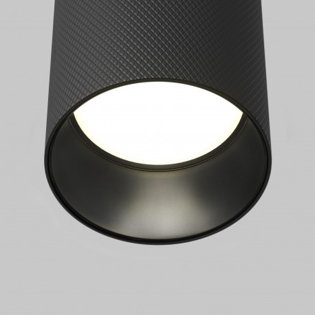 Maytoni Artisan Lampa Sufitowa 1xGU10 10W Black C080CL-01-GU10-B