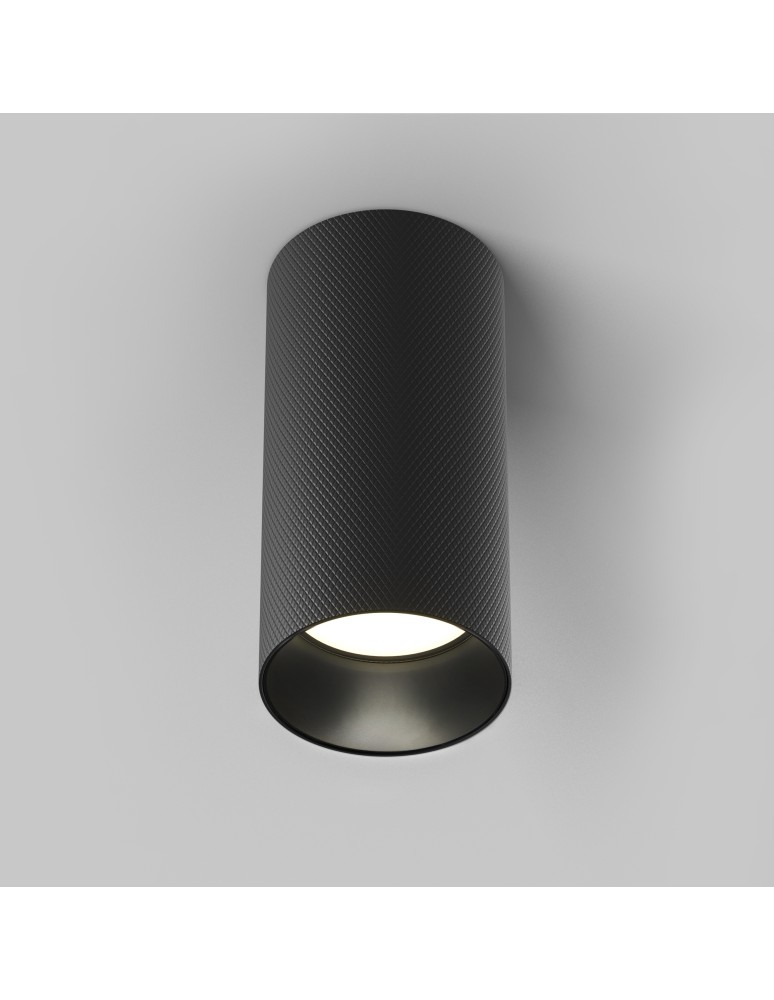 Ceiling luminaires for replaceable light source - Maytoni Artisan Ceiling Lamp 1xGU10 10W Black C080CL-01-GU10-B. - product kolory-swiatla.pl 4