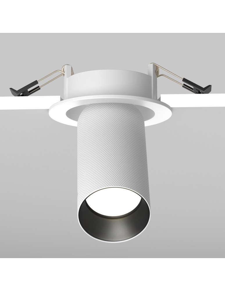 Recessed ceiling spotlights - Maytoni Artisan Flush Mounted Spotlight 1xGU10 10W White C081CL-01-GU10-W. - product kolory-swiatla.pl 6