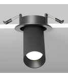 Recessed ceiling spotlights - Maytoni Artisan Flush Mounted Spotlight 1xGU10 10W Black C081CL-01-GU10-B - product 7