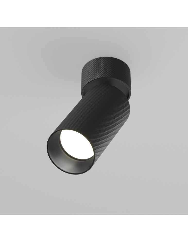 Maytoni Artisan Lampa Sufitowa 1xGU10 10W Black C082CL-01-GU10-B