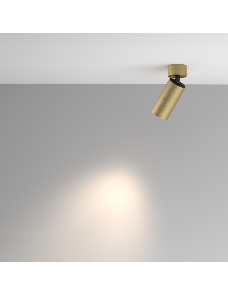 Adjustable ceiling lamps - spots - Maytoni Artisan Ceiling Lamp 1xGU10 10W Gold Matte C082CL-01-GU10-MG. - product kolory-swiatla.pl 3