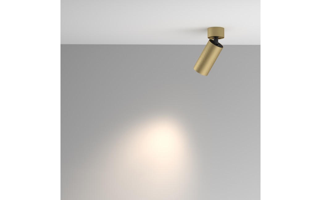 Maytoni Artisan Lampa Sufitowa 1xGU10 10W Złoty Mat C082CL-01-GU10-MG