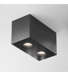 Square ceiling luminaires - Maytoni Atom Ceiling Lamp 2xGU10 50W Black C017CL-02B - product 4