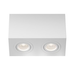 Maytoni Atom Lampa Sufitowa 2xGU10 50W Biały C017CL-02W