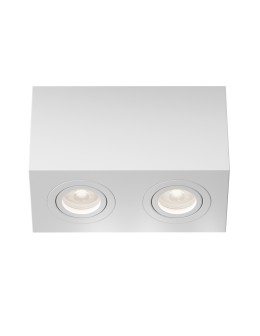 Maytoni Atom Lampa Sufitowa 2xGU10 50W Biały C017CL-02W
