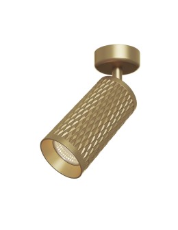 Maytoni Focus Design Lampa Sufitowa 1xGU10 10W Złoty C034CL-01G