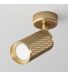 Adjustable ceiling lamps - spots - Maytoni Focus Design Ceiling Lamp 1xGU10 10W Gold C034CL-01G. - product 5