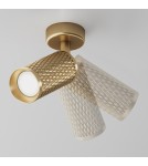 Adjustable ceiling lamps - spots - Maytoni Focus Design Ceiling Lamp 1xGU10 10W Gold C034CL-01G. - product 6