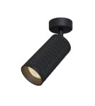 Adjustable ceiling lamps - spots - Maytoni Focus Design Ceiling Lamp 1xGU10 10W Black C034CL-01B. - product 1