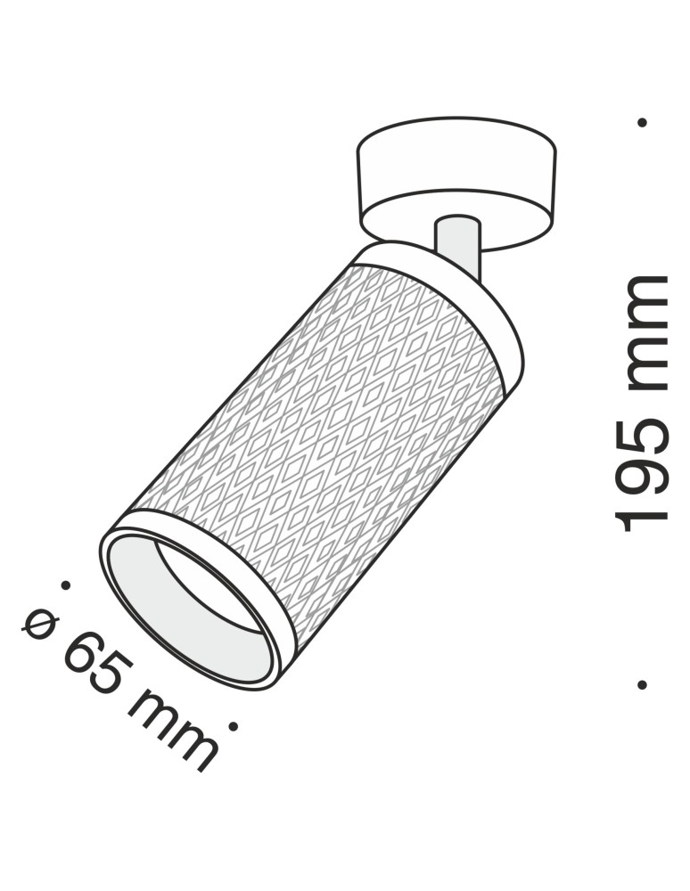 Adjustable ceiling lamps - spots - Maytoni Focus Design Ceiling Lamp 1xGU10 10W Black C034CL-01B. - product kolory-swiatla.pl 7