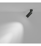 Adjustable ceiling lamps - spots - Maytoni FOCUS LED Ceiling Lamp 12W 900lm 3000K Black C055CL-L12B3K-W-B. - product 3