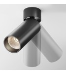 Adjustable ceiling lamps - spots - Maytoni FOCUS LED Ceiling Lamp 12W 900lm 3000K Black C055CL-L12B3K-W-D-B. - product 6